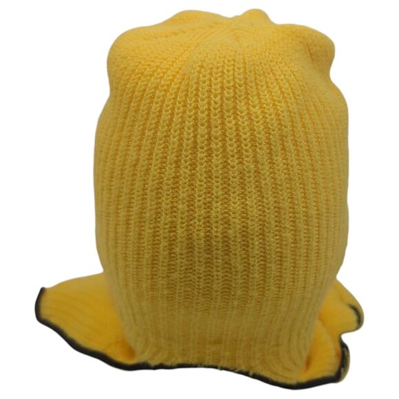 Vintage Snowmobile Full Face Winter Knit Ski Mask Yellow ski-doo? - Picture 4 of 10